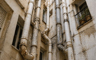 Problemas frecuentes en tuberías de edificios antiguos
